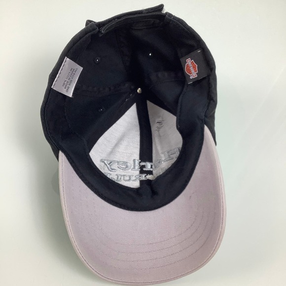 Harley Davidson Harley Girls Rule Hat Baseball cap SZ OSFA EUC - Picture 9 of 10